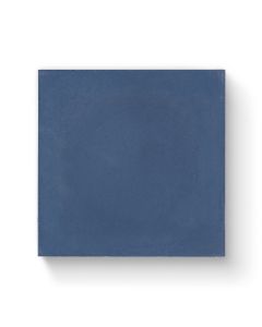 Bert & May Navy Plain Tile 20cm x 20cm