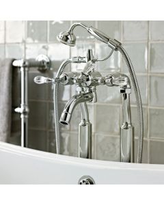 Bastide Wall Mounted Bath and Shower Mixer