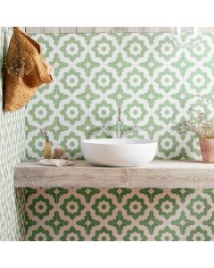 Bert & May Green Santona Porcelain