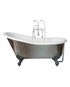 Canterbury Metallic Slipper Bath