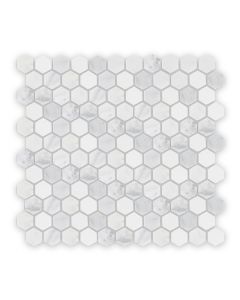 East Hampton Hexagonal Mosaic, Honed