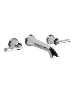 Empire Wall Mounted 3 Hole Bath Mixer