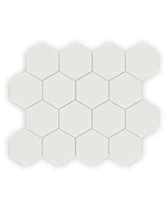 Onda Hexagon Matt White 28厘米x 32厘米