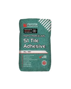 Norcros S1 Flexible Fast Set Adhesive Grey