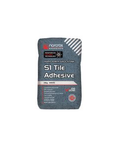 Norcros S1 Flexible Fast Set Adhesive White